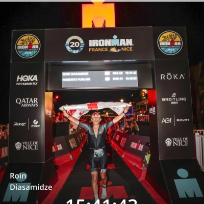ნუკრი დიასამიძე - IRONMAN ბათუმიდან