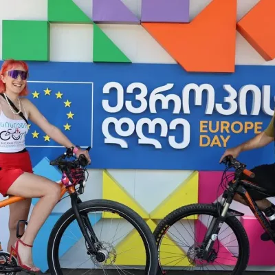 ველოებით ევროპის დღეზე 🇬🇪🇪🇺